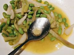 茄丝毛豆小白虾面疙瘩-道道鲜·崇明私房菜(五角场店)