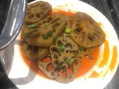 辣卤藕片-情妹耙泥鳅·江湖川菜(科华店)