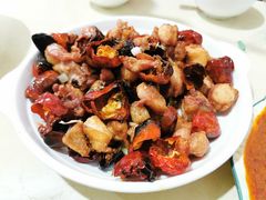 辣炒鸡块-满口香饭店
