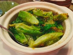 虾酱啫啫生菜煲-点点心港式茶餐厅(南京西路店)