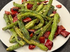干煸豆角-清真宏玉祥黄门脸餐厅(华荫东里店)