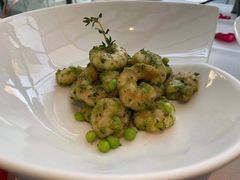 香草蒜酱炒虾仁-梧桐