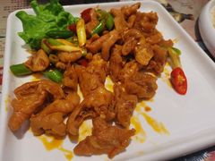 蒜香无骨鸡爪-添福来墨鱼饺子 · 海鲜东北菜(大连星海·黄浦路店)