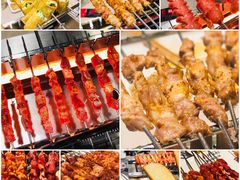 现穿羊肉串-丰茂烤串(建设街店)