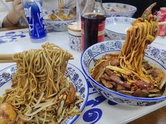 肉丝拌川肥肠猪肝-复兴面王(河东路起源店)