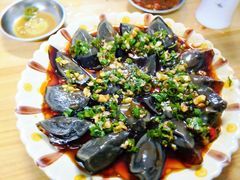 凉拌皮蛋-鸿渡渔庄·特色鸭咀鱼