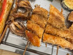 炸鱿鱼须-顶狼记小吃