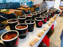 自助调料区-大理老字号·舟渔的鱼野生菌海景餐厅(双廊店)