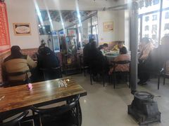 -陕北农家小吃风干羊肉剁荞面