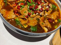 水煮牛肉-小河盐帮·私家菜·烤鸭(三元桥·霄云路店)