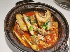 砂锅焗蛏子-叁宝烤肉• 西安烧烤(太乙路店)