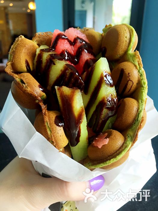 综合水果鸡蛋仔