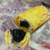晓涵家低脂虎皮卷来了[调皮]