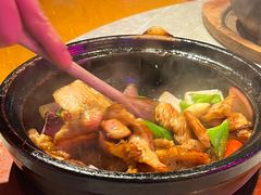 黑椒汁啫猪颈肉-啫神·广州地标美食(北京路店)