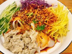 纯手工制作的新疆酿皮子-滩羊铺子(牛栏山店)