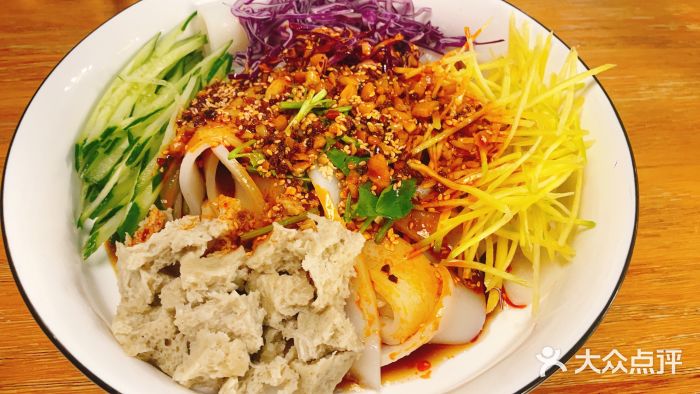 滩羊铺子(牛栏山店)纯手工制作的新疆酿皮子图片