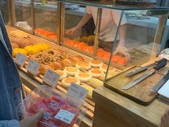 面包甜点陈列柜-木子木水日式烫面包(世界城光谷店)