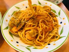 海鲜芝士焗意粉-萨莉亚意式餐厅(深圳北站店)