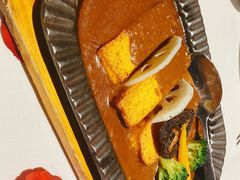 肉汁铁板煎豆腐-梧桐