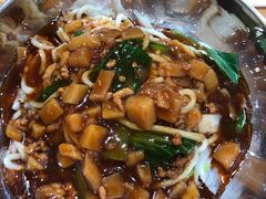 炸酱干拌面-上汤土豆面