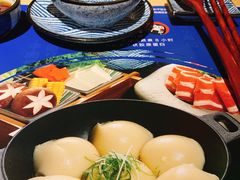 餐具摆设-舞漁日料美人胶原锅(陆家嘴中心店)