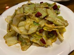呛炒圆白菜-重庆石磨豆花庄(乔庄店)