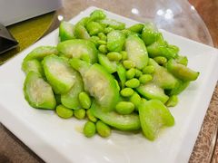 丝瓜毛豆-罗阳人家私房菜(罗阳路店)