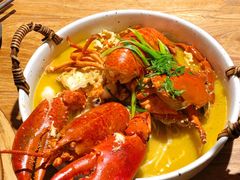 波龙膏蟹面-十面欢腾·海鲜面·台式Bistro(长乐路店)