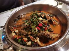 鲜紫苏煮黄骨鱼-T館·花园艺术餐厅