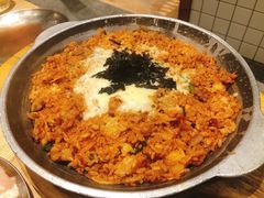 奶酪肚领炒饭-姜虎东白丁烤肉(虹桥天地店)