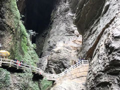 -龙水峡地缝景区