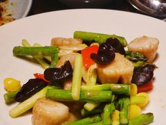 芦笋炒元贝-环球港凯悦 · 享悦中餐厅