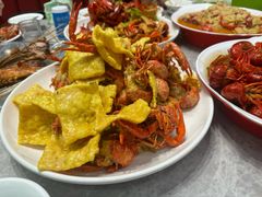 绝摆咸蛋黄大龙虾-虾女王·龙虾·烧烤(龙江店)