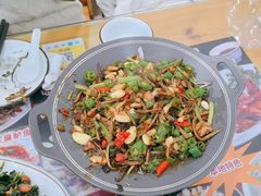 -八次方密云水库鱼粘卷子·熏鸽子·农家菜