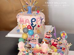 -卡比儿童蛋糕·心意定制·低脂零卡糖动物奶油FancyBALLOON(滨海店)
