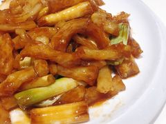 葱烧蹄筋-金春禧·鲁菜海鲜(延吉路万达店)