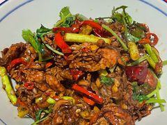 爆炒雪花牛腱肉-荆九爷爆炒桥头三嫩(浙大店)