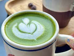 抹茶拿铁-二里咖啡(上堡公寓店)