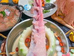 -得意咚瓜·顺德鱼生·冬瓜盅火锅
