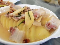 土豆蒸咸肉-乡乐园蟹庄·阳澄湖农家乐
