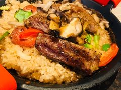 炙烤澳洲西冷牛排铁锅饭-必胜客(积水潭店)
