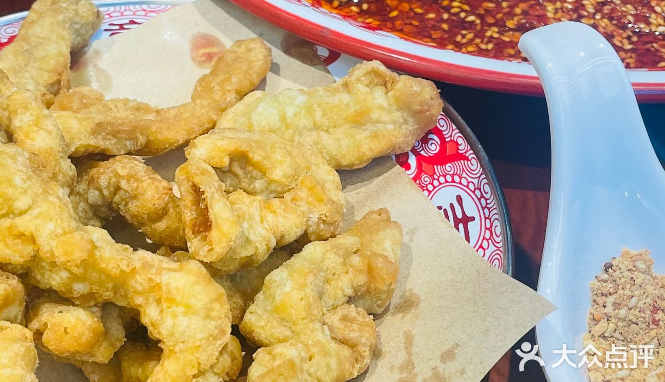 万达美食冒菜 辣五爷 捞冒和蘸冒