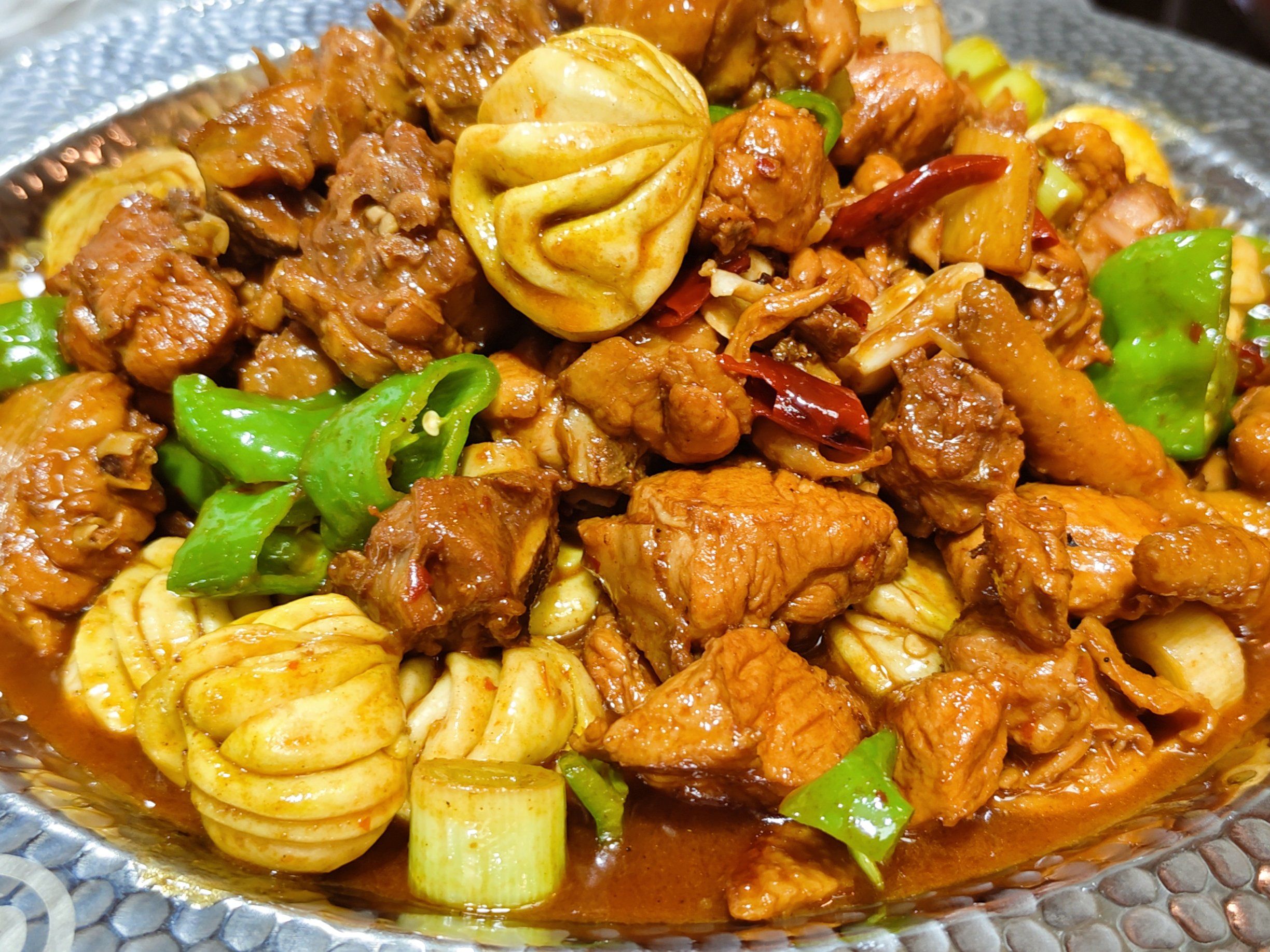 家常土豆烧鸡秘籍,大盘鸡