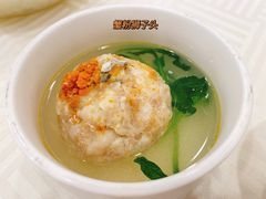 蟹粉狮子头-怡园饭店-餐厅(四望亭店)