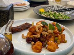 宫保明虾丸子-宋庄魁元艺术餐厅