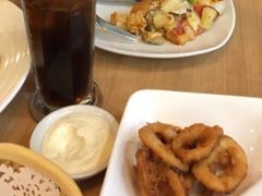 海鲜意面，芝士球，披萨-必胜客(百联又一城店)