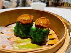 菜汁鲍鱼烧麦-誉珑轩