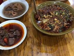 水煮肉片-雨田饭店