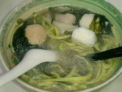 双丸菠菜面-文辉墨鱼丸大王(铜锣湾渣甸街总店)