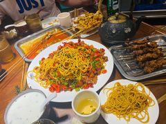 -老兰家传统烧烤炒菜泡馍(小南门店)